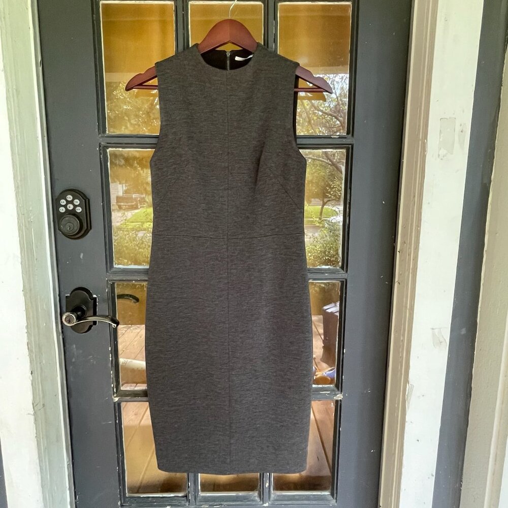 Tahari | High Neck Sheath Dress